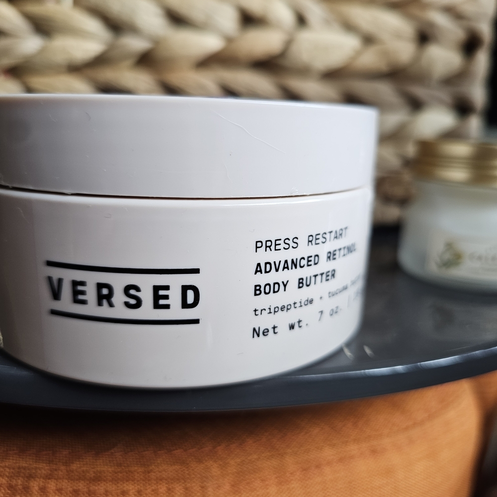 Versed Press Restart Advanced Retinol Body Butter, full 7oz, new unused